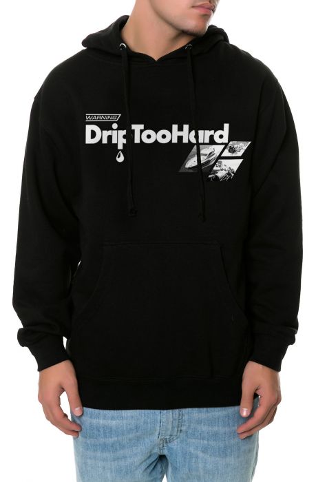 STREET VAULT The Drip Too Hard Hoodie in Black SV-DRIPTOOHARD-HOOD-BLK ...