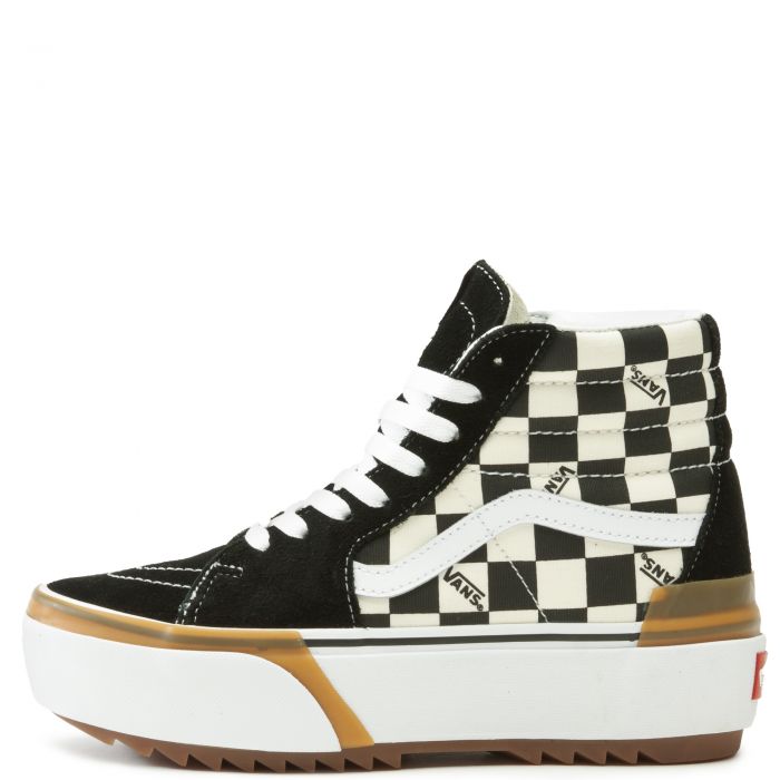 VANS Checkerboard Sk8-Hi Stacked VN0A4BTWVLV - Karmaloop