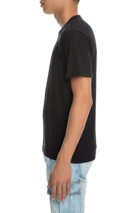 The Tackma Foil Short Sleeve Tee in Black