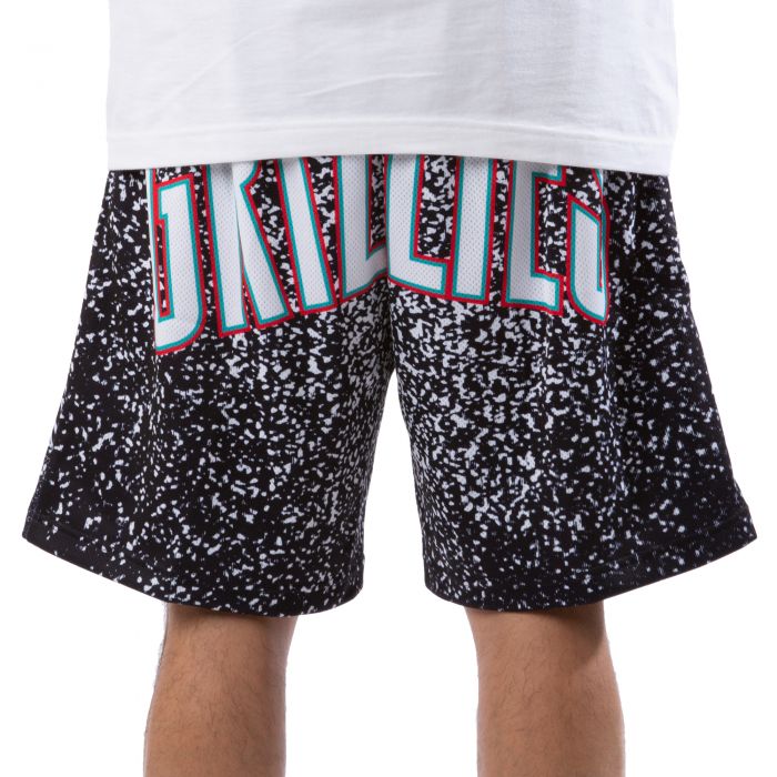 mitchell and ness vancouver grizzlies shorts