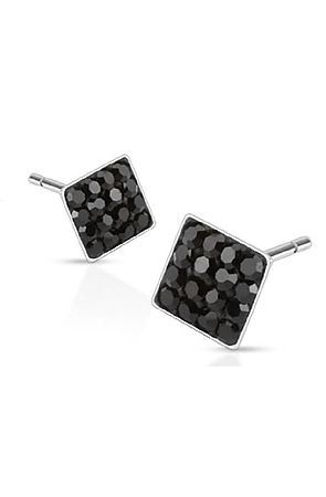 The Paved Square Stud Earring