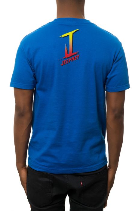 The Straight Biter Tee in Royal Blue