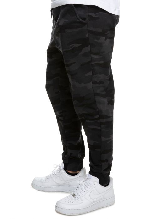 ANENBERG Black Camo Joggers ANENBERG101291901 - Karmaloop