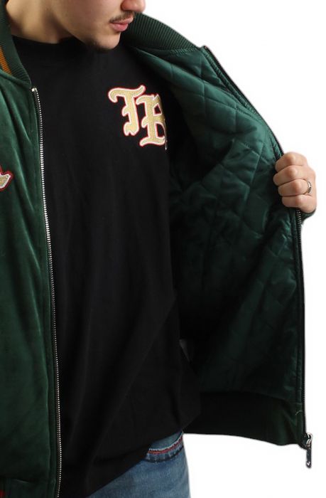 Western Velvet Bomber Jacket