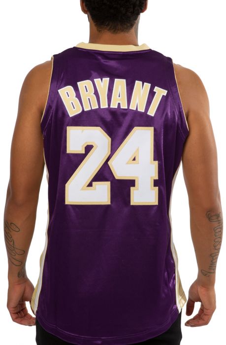 MITCHELL & NESS Los Angeles Lakers Kobe Bryant Hall of Fame Authentic ...