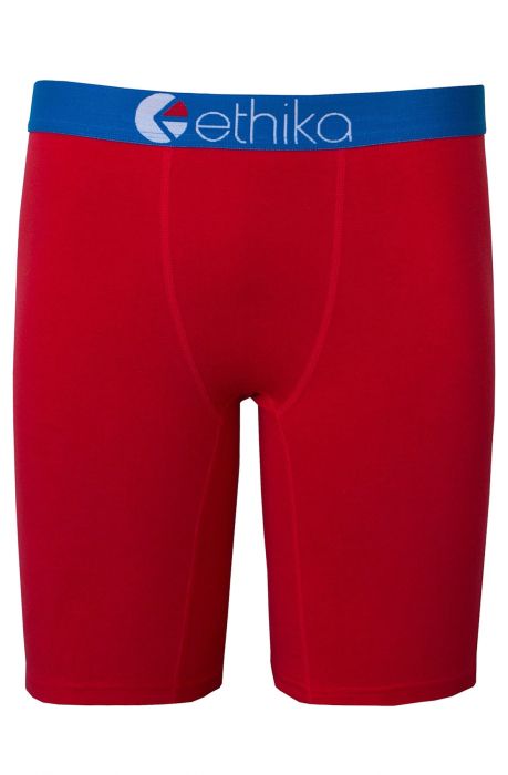 The Capital Boxer Briefs in Red & Blue