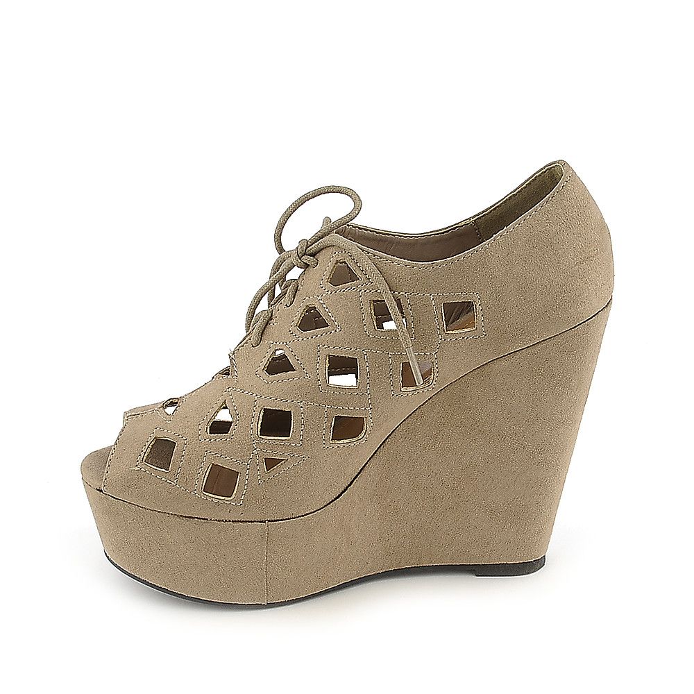 tan wedge dress shoes