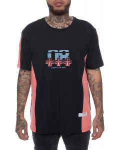 The Triple Force Oversized Tee in Black