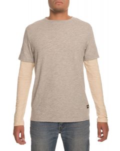 The Accor LS Tee in Heather Grey