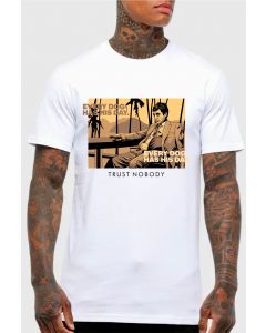 Trust Nobody T-Shirt in White