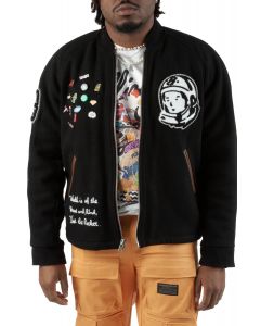 Helmet Varsity Jacket Black