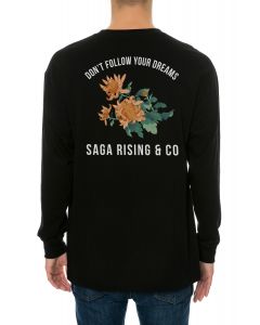 The Dont Follow Long Sleeve Tee in Black