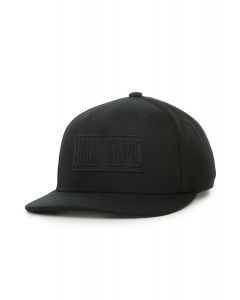 The Tonal Logo Snapback in Black