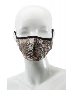 BOA Snake Skin Silk Mask in Multi