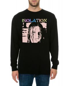 The Isolation Long Sleeve Tee in Black