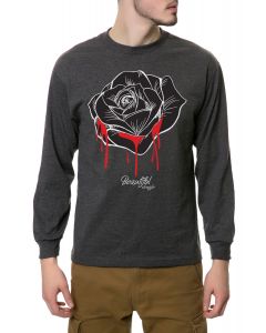 The Beautiful Struggle LS Tee in Charcoal
