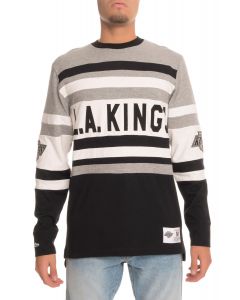 The L.A. Kings Open Net LS Top in Grey & Black