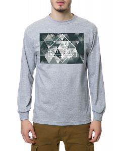The Jetsetters Long Sleeve Tee in Heather Grey