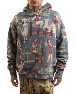 パーカー・フーディ VYNER ARTICLES 0A55 LONG SWEAT HOODIE HILMA DIGITAL PRINT BK DHgate.com:2023 Sp5der 555555 Hoodie Mens Womens High