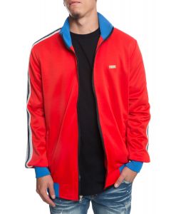 The Melrose Track Jacket in Red