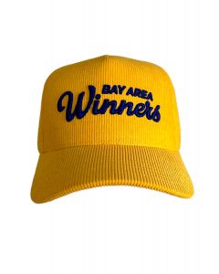 Stay Winning Corduroy Bay Area Winners Hat (YELLOW)