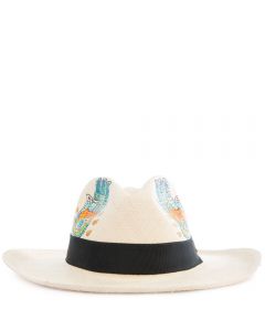 Mano De Hamsa Panama Hat Size M