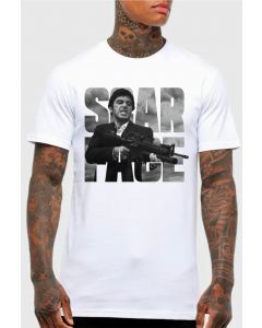 Scarface Bold T-Shirt in White