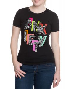 The Anxiety Tee in Black