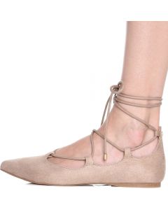 C-LS7297P Lace-Up Casual Shoe Taupe