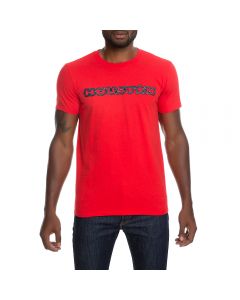 Houston Tee Red/Navy