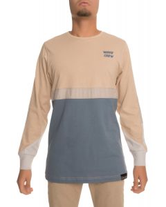 The Wave Crew Stripe Tee in Créme