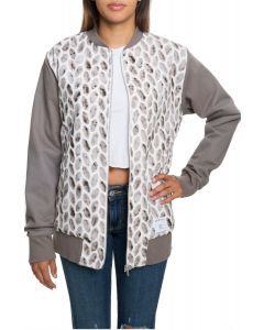 The Speculative Finding Bomber Jacket in Geo Print