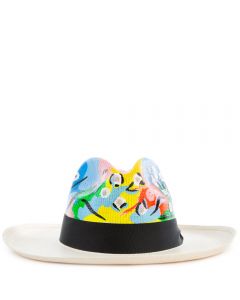 Oceano Multicolor Panama Hat Size S