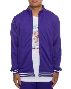 The Wave Sport Track Jacket in Purple