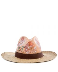Primavera Rosa Panama Hat Size M