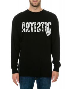 The Artistic 420 Long Sleeve Tee in Black