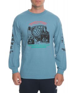 The Shootout Longsleeve Tee in Slate