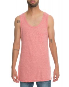 The Maclin Pocket Tank in Heather Red