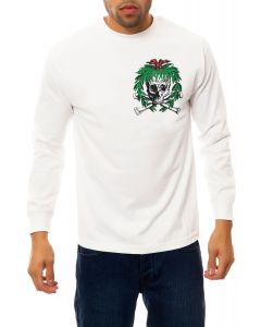 The Tis the Season Long Sleeve Tee in White