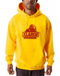 Brushed Embroidery Logo Hoodie