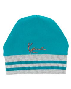 KARL KANI SIGNATURE BEANIE TEAL