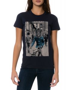 The Brooklyn Lion Tee in Navy