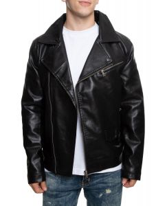Jacob Moto Jacket in Black