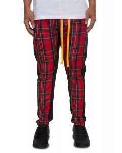 The Tartan Track Pants in Red