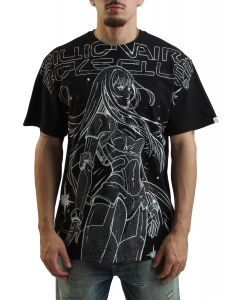 Tシャツ・カットソー WOOALONG Pigment lettering graphic TShirts CHARCOAL WL242JS T-Shirts – LANG