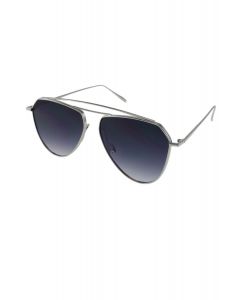 The Jonas Sunglasses in Sliver and Smoke