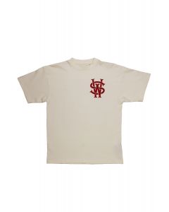 Stay Winning Deer Trophy Cream Tee