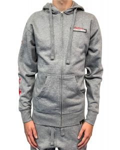 Stay Winning Mobb Meeting Gray Zip-Up Hoodie