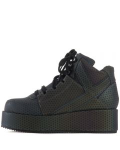 Y.R.U. Qozmo Low Key Reflective Platform Sneaker Reflective
