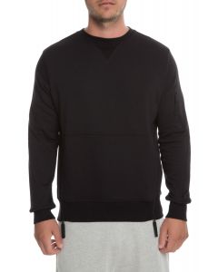 The Jet Set Crewneck in Black